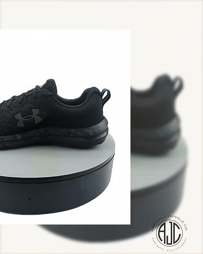 UNDER ARMOUR CHARGED ASSERT 10 CAMO BLACK MENS SHOES