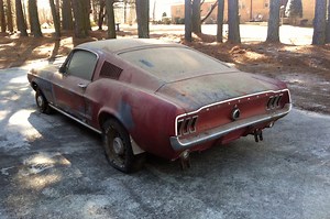 1967 Ford Mustang 390 GT Fastback Barn Find