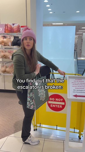 Escalator vs Elevator Drama at JCPenney