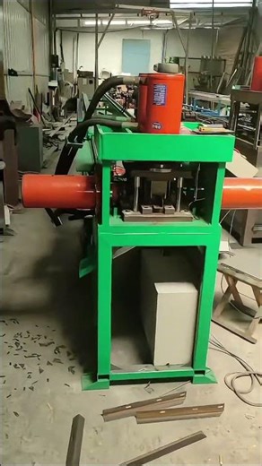 Automatic Metal Angle Steel Punching Notching And Cutting Machine #steelcutter