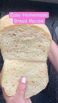 Easy White Bread Recipe