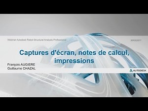 Screenshots, calculation notes, and output and print settings from Robot