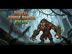 G4K Brutal Jungle Beasts Escape Game| Games4King Walkthrough