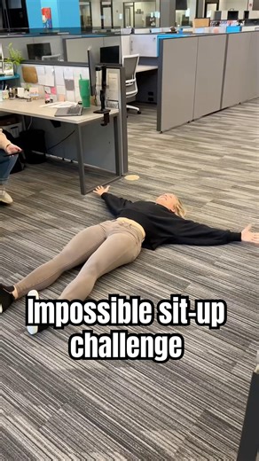IMPOSSIBLE Sit-up Challenge #shorts #challenge