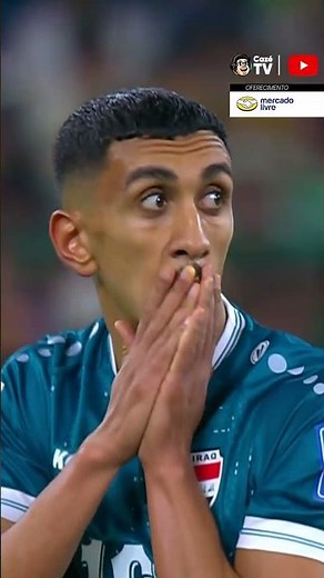 Dude, Iraq was just going to score a fantastic free-kick goal! 🥵🥵🥵