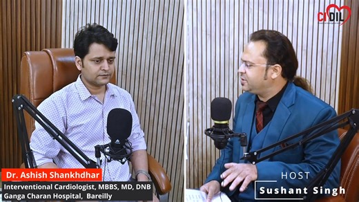 Your heart works nonstop — give it the care it deserves! Eat smart, move more, and keep that cholesterol balanced Dr. Ashish Shankhdhar Interventional Cardiologist, MBBS, MD, DNB Ganga Charan Hospital, Bareilly #HeartStrong #CholesterolCare #HealthyLiving #HeartHealth #DrAshishShankhdhar #Cidil #Cardiology #HeartSmart #Bareilly #HealthyHeart #FitnessGoals #CardioCare #HeartAwareness #PreventHeartDisease #EatHealthyStayHealthy #HeartCheck #HeartCare | Radio City