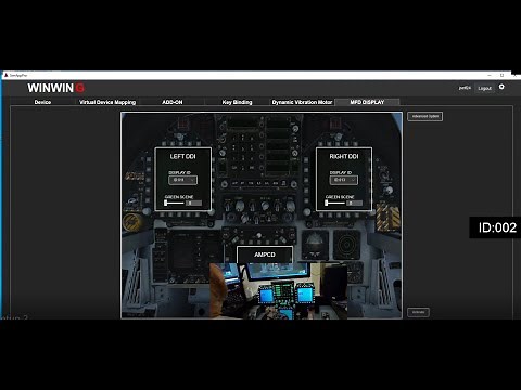 Setting up the WinWing TopGun MIP (Main Instrument Panel) (Display Link, SIMAPP Pro, and DCS)