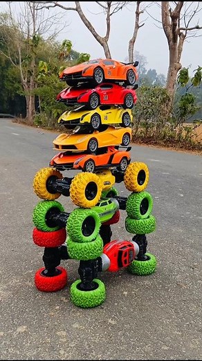 9 Piece Racing Love U Remote Control Limbo Car 🚗 And Moka Car #youtubevideos