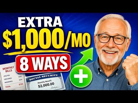 8 Ways Retirees Can Make an Extra $1,000/Month