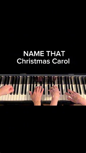 We hope you can take a little breather and enjoy some beautiful Christmas music! Do you recognize this Christmas Carol? #christmaspiano #pianoduet #christmasmusic #pianoduo #pianoarrangement | Brillante Piano Duo