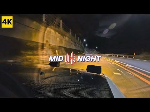［AE86 4K ASMR］深夜の峠を気持ちよく流す。【Midnight TOUGE Drive】