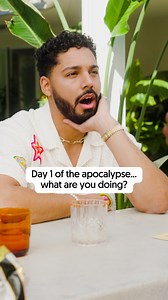 Day 1 of the apocalypse—are you bunkering down with Michael Evans Behling or going out partying with me?! | Scott Evans