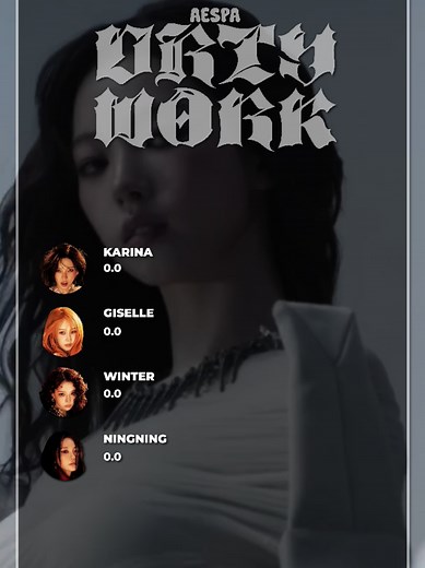 "DIRTY WORK-AESPA" (line distribution) -------------------------------...