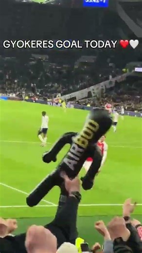 GYÖKERES’ SECOND GOAL FROM THE STANDS?! 🤯🔥UNBELIEVABLE SCENES!#arsenal #coyg #arsenalnation