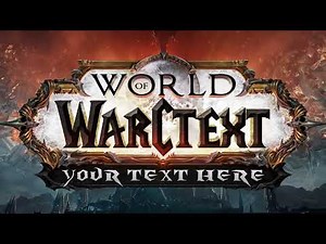 World of Warcraft Shadowlands Text Effect - Adobe Photoshop