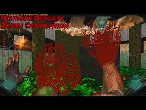 Death compilation from | Doom 2 | Project Brutality | Maps Of Chaos Overkill | Nightmare Difficulty