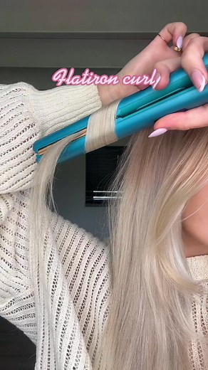 Easy Flatiron Curl Tutorial