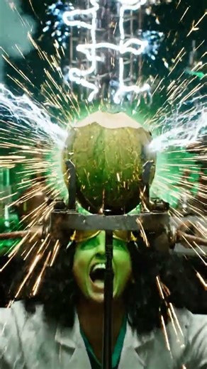 Mad Scientist Tries 10 SECONDS of Insane Experimentation on a Coconut!