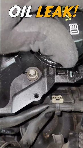 Common oil leak areas in Mercedes C250