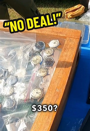 Watch Seller Refuses to Negotiate: 13 Heads for $380