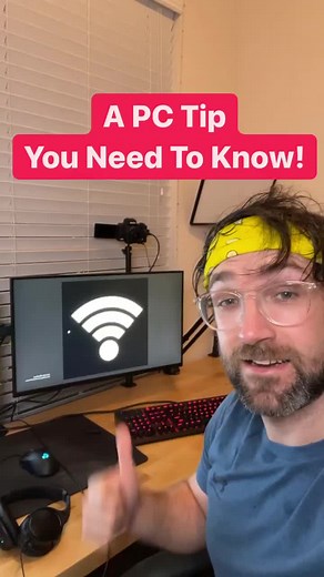 517K views · 13K reactions | Find the WiFi info for the network you are on! #technology #computer #pc | Matty McTech | Facebook