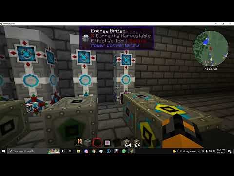 Tekkit Legends RF/EU production and conversion