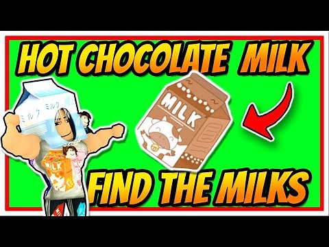 HOT CHOCOLATE MILK! - Find the Milks 🥛 (Roblox)