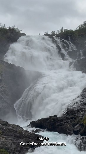 The Flåm Railway has been described as one of the most beautiful train journeys in the world and is one of the leading tourist attractions in Norway. #castledreamstravelbookedmytrip #castledreamstravel #cruise #norway #norwaynature #waterfall #flam #flamrailway #msc #msceuribia @msccruisesofficial | Castle Dreams Travel | Facebook