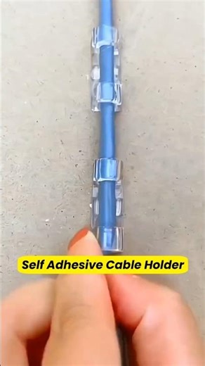 Self Adhesive Cable Holder #wireclip