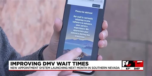 NV DMV launching new appointment system to help with wait times