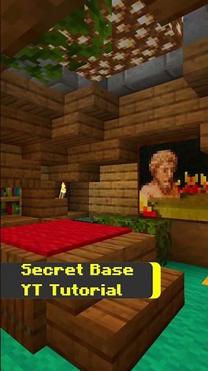 Minecraft How to Build a Starter Secret Base | Minecraft Starter Secret Base Tutorial