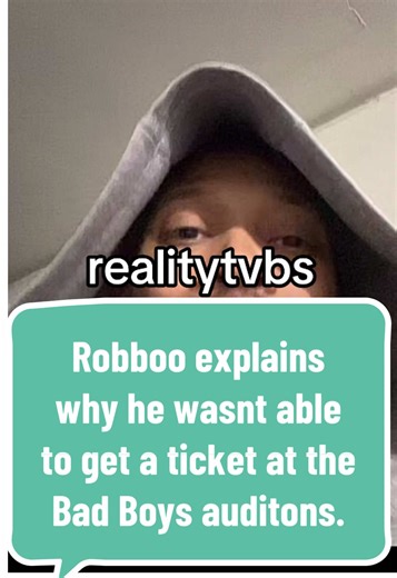 Robboo's Experience at the Bad Boys Auditions
