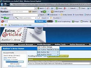 Using ezinearticles.com for Article Marketing