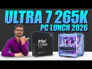 intel Core Ultra 7 265K Pc Launch🔥| intel 15th Gen Computer | Video Editing🤩| intel Core Ultra PC