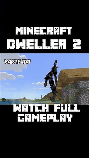 Minecraft Dweller 2 is TERRIFYING 😱 Scariest Minecraft Horror Mod #minecraft #shorts