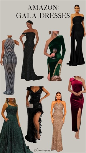 Watch Formal dresses / gala dress / evening gowns on Amazon Live