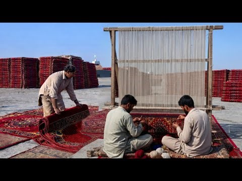 Amazing Carpet Making Process | Inside Carpet Manufacturing Factory
