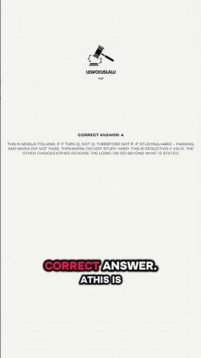 Daily LSAT Question 10 - Analytical Reasoning🧠⚖️