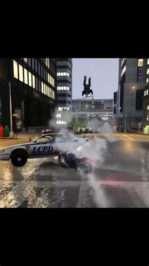 The LCPD Space Program In GTA 4! 🚀👮‍♂️ #gta4 #shorts