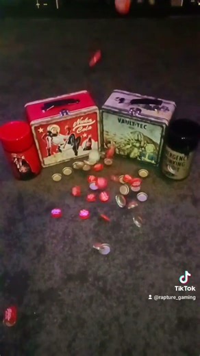 just some more fallout love #nukacola #caps #fallout #vaultboy #collector