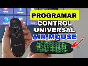 Como programar control remoto universal steren air mouse | Configurar control universal en 1 min