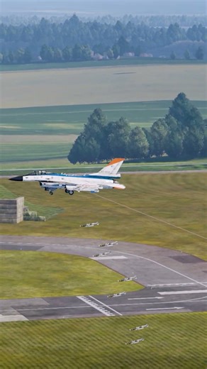 Incredible Moment a Jet Drops a Devastating Bomb!