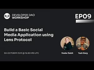 Web3 Tutorial | Learn How to Build a Basic Social Media Application using Lens Protocol | Learn Web3