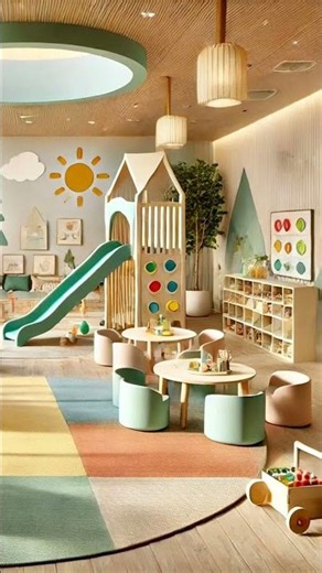 Muted Pastels Daycare Classroom Inspiration