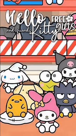 Toca Boca ALL FREE HELLO KITTY gifts | Monica Winsleth