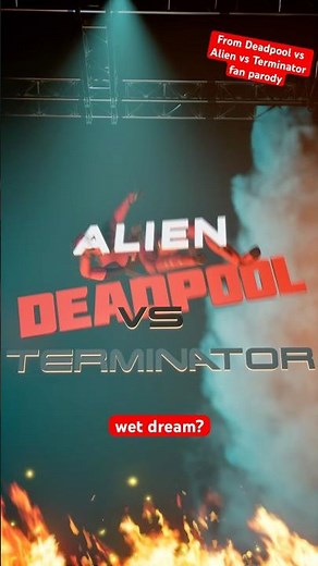 “Reminds me of my ex” from #deadpool vs #alien vs #terminator