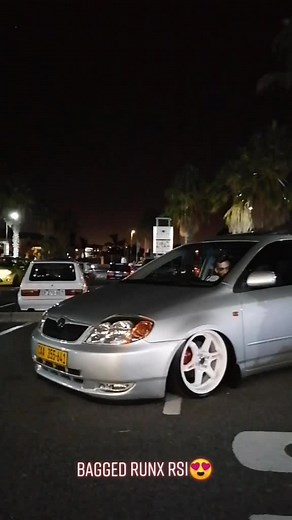Bagged Toyota RunX RSi Stance: A Closer Look