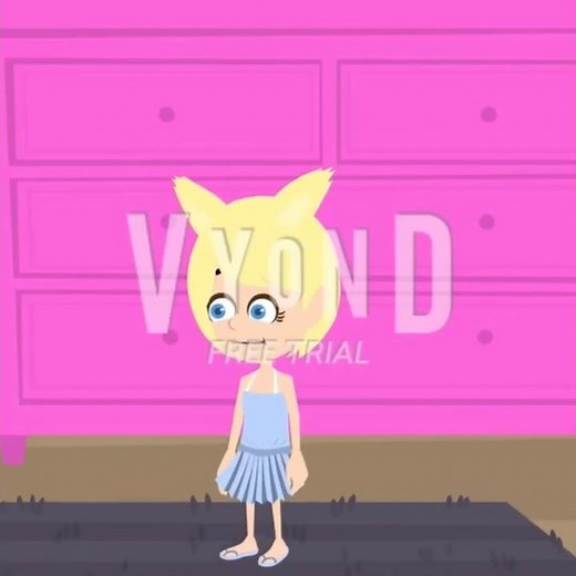 Cute Girl hates Squidward for calling her annoying #animation #vyond #goanimate