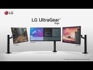 LG UltraGear Ergo Monitor | Designed Around You