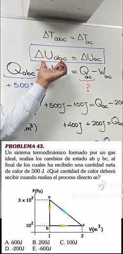 Termodinámica: Variación de Energía Interna
